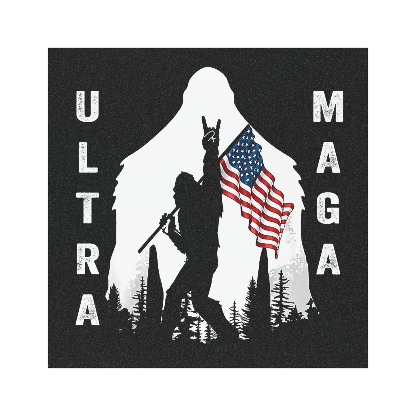 Car Magnet - Ultra MAGA Bigfoot