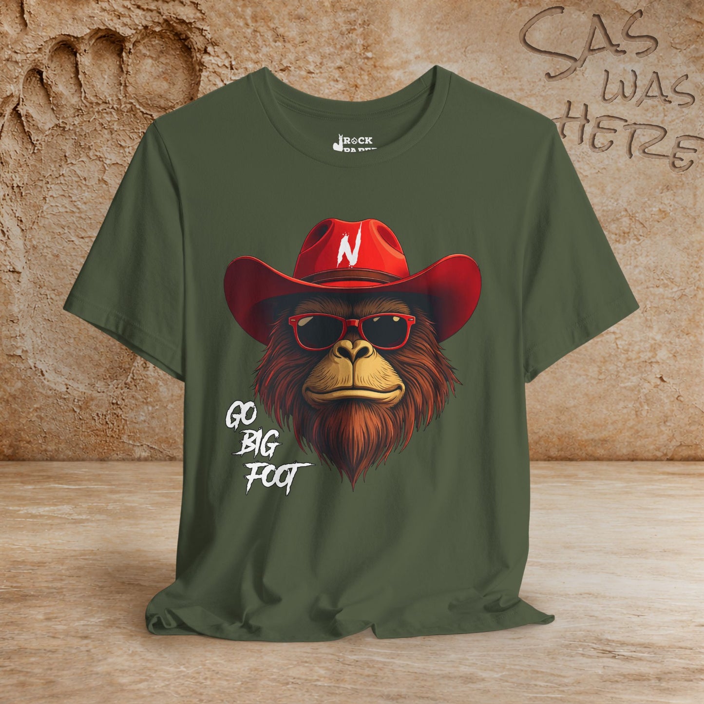 GO BIG FOOT Husker T-Shirt