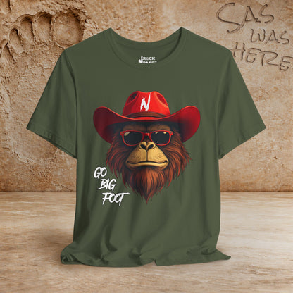 GO BIG FOOT Husker T-Shirt