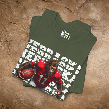Bigfoot Nebraska Football T-Shirt