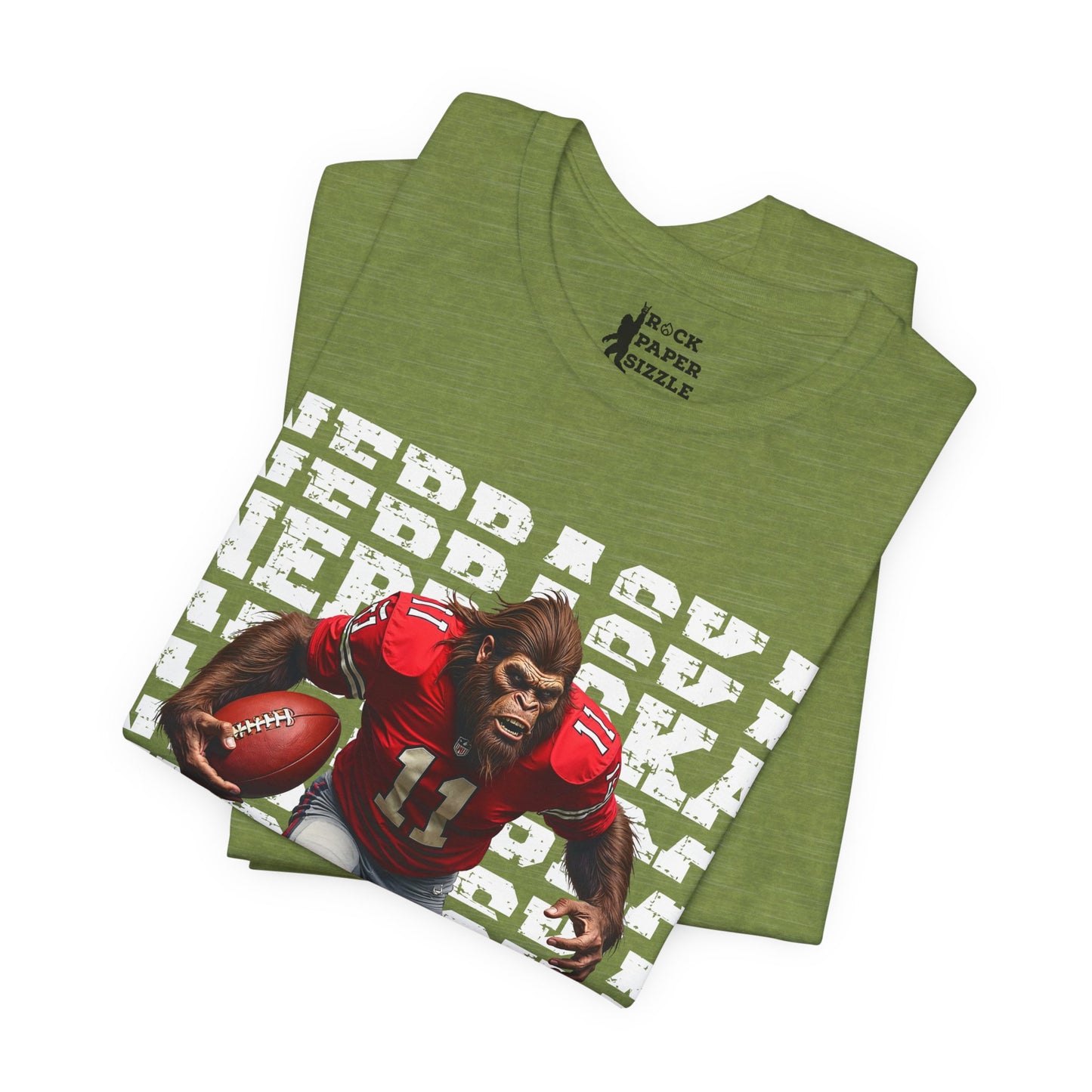 Bigfoot Nebraska T-Shirt - NCAA Husker Football