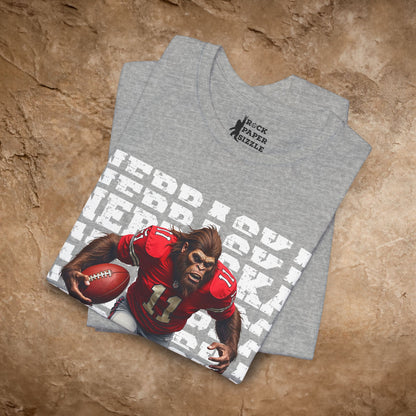 Bigfoot Nebraska Football T-Shirt