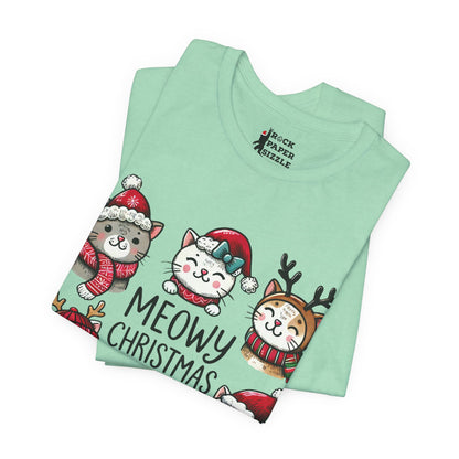 Meowy Christmas T-Shirt