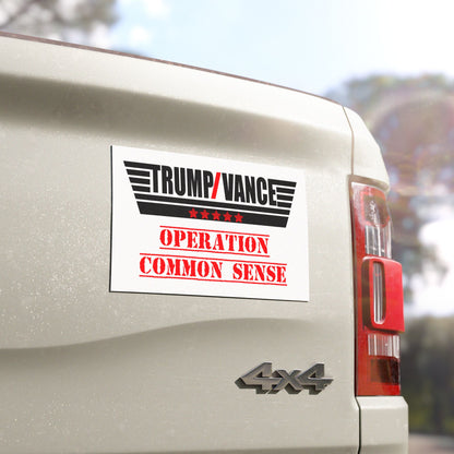 Car Magnet - Operation Common Sense