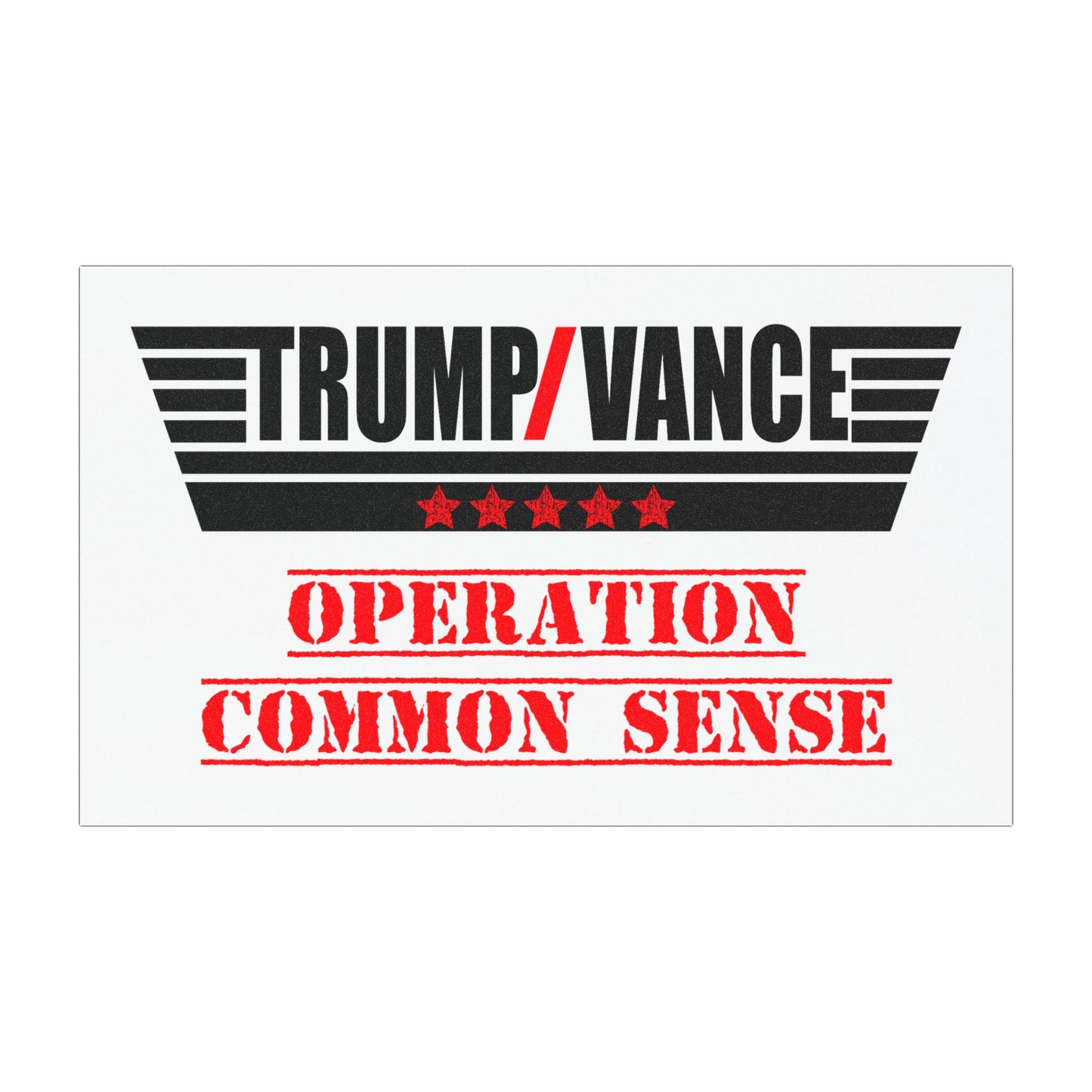 Car Magnet - Operation Common Sense