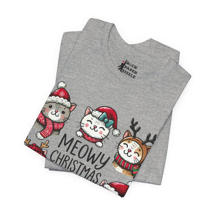 Meowy Christmas T-Shirt