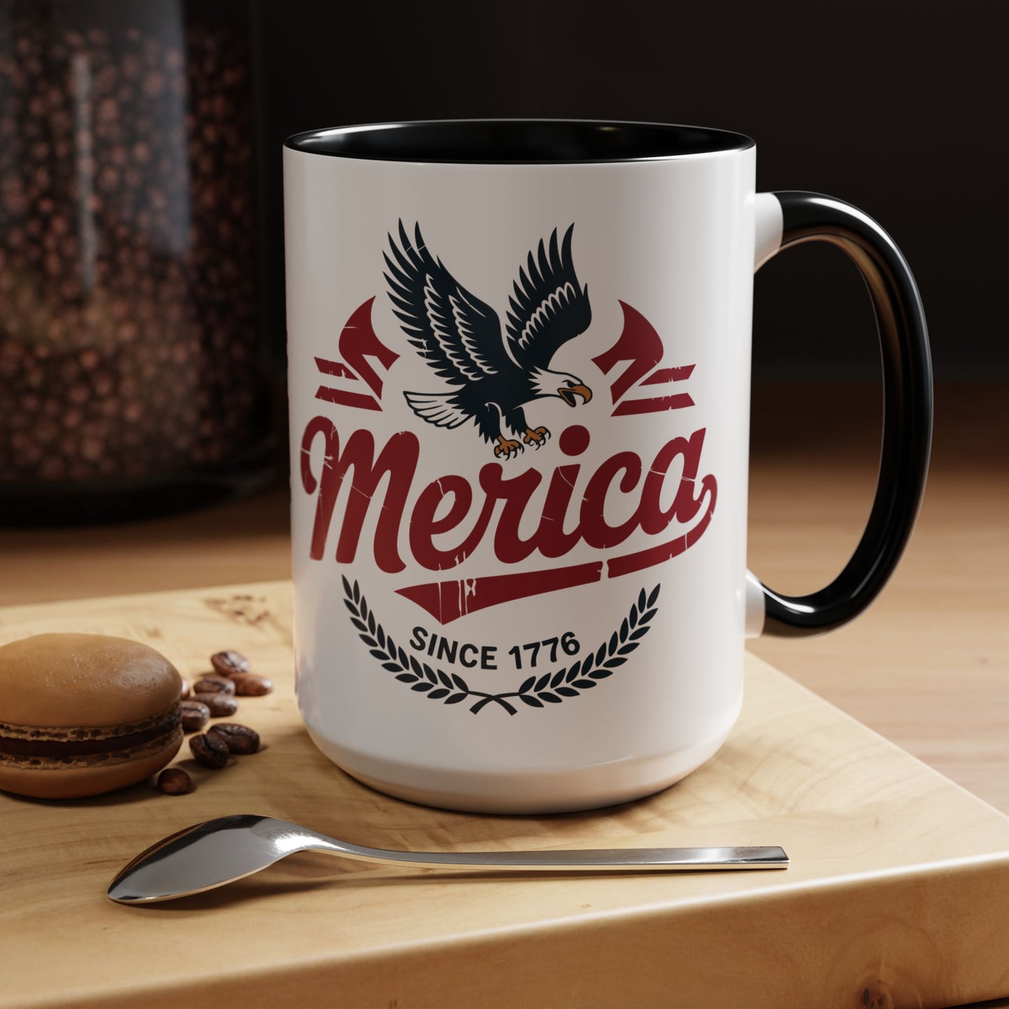 Vintage Merica Eagle Mug