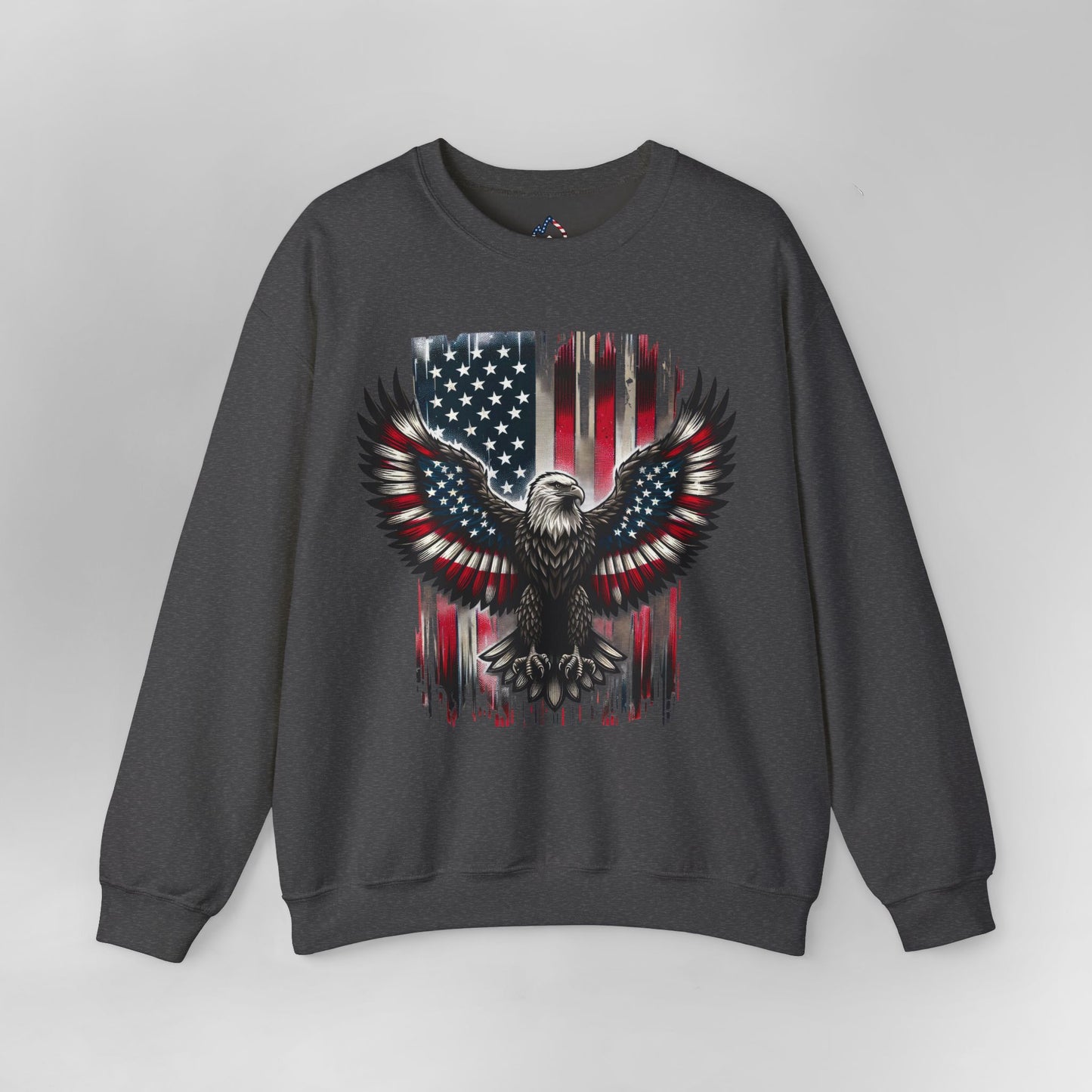 Distressed Eagle Sweatshirt