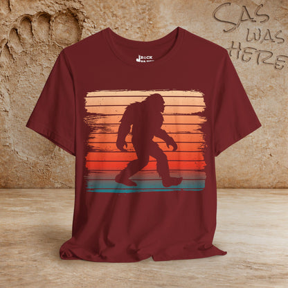Retro Bigfoot Siloutte