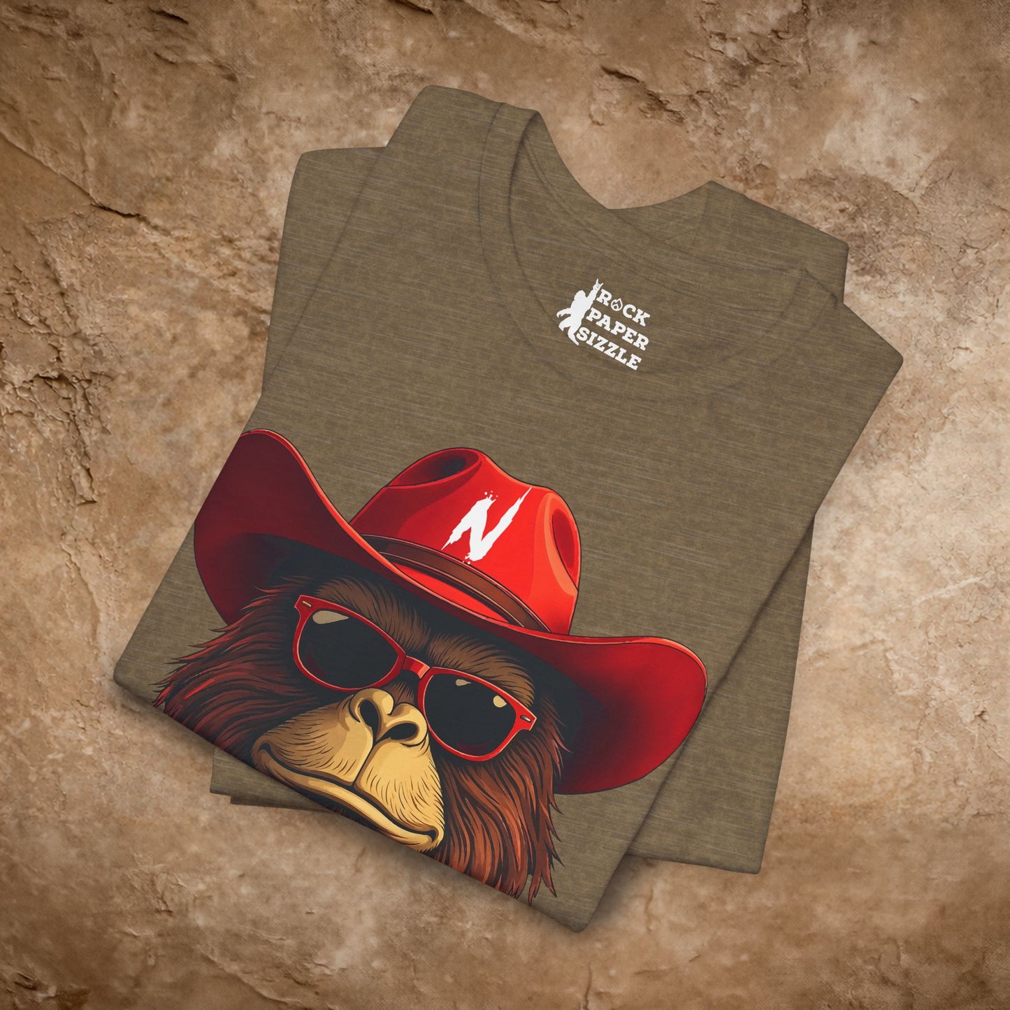 GO BIG FOOT Husker T-Shirt