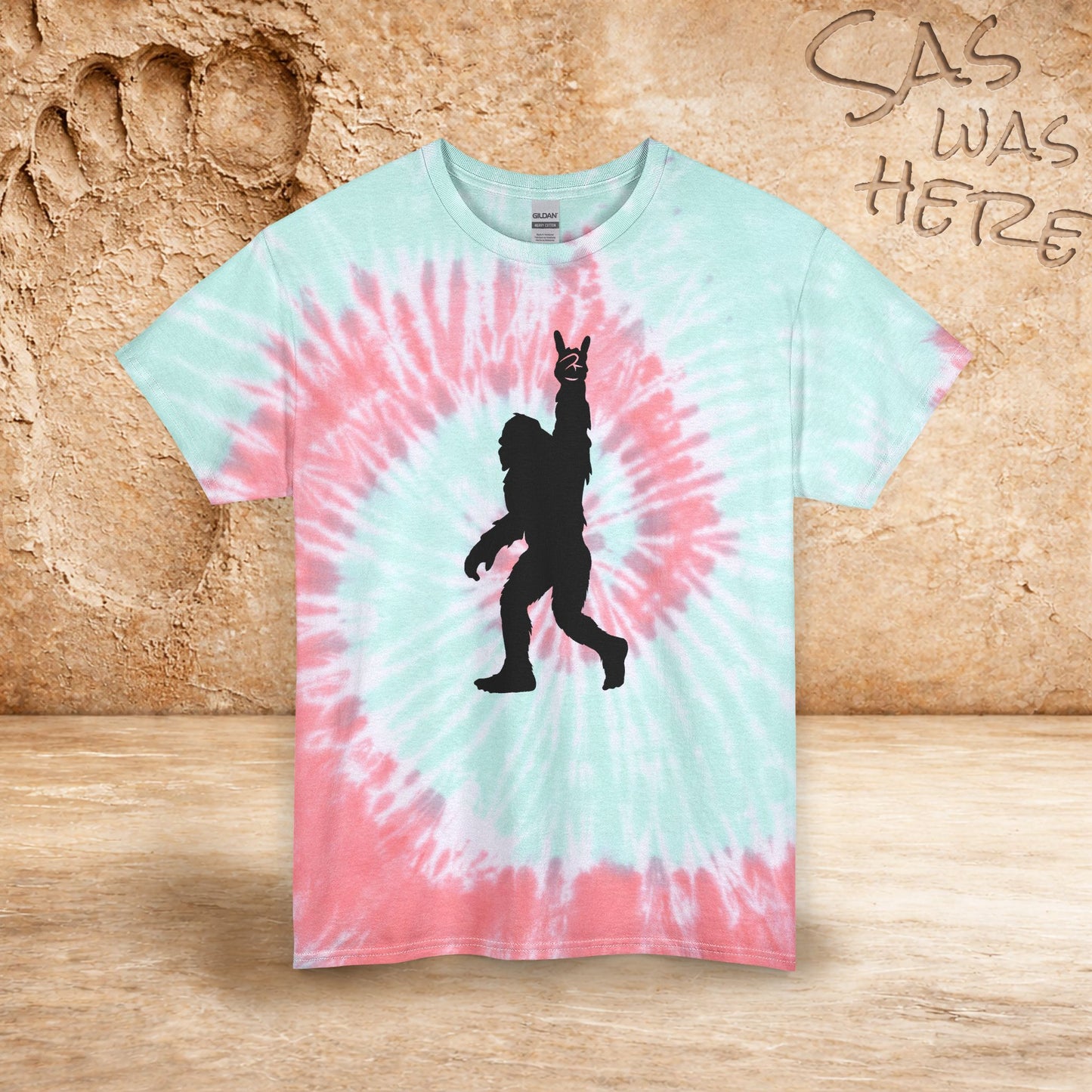 Tie Dye Squatch Tee