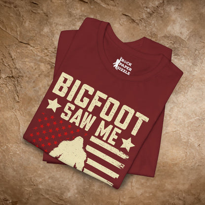Bigfoot Saw Me but...