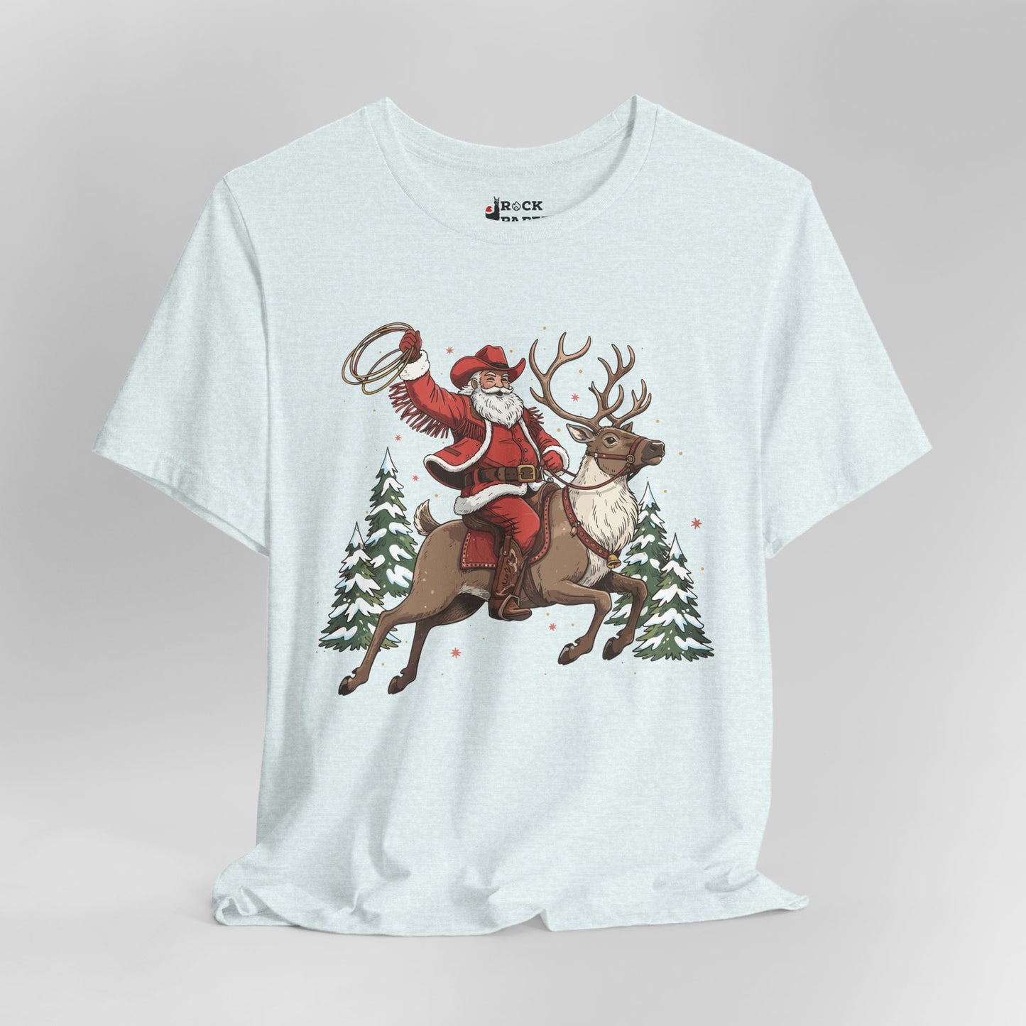 Western Christmas Cowboy Santa