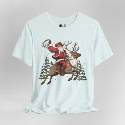 Western Christmas Cowboy Santa