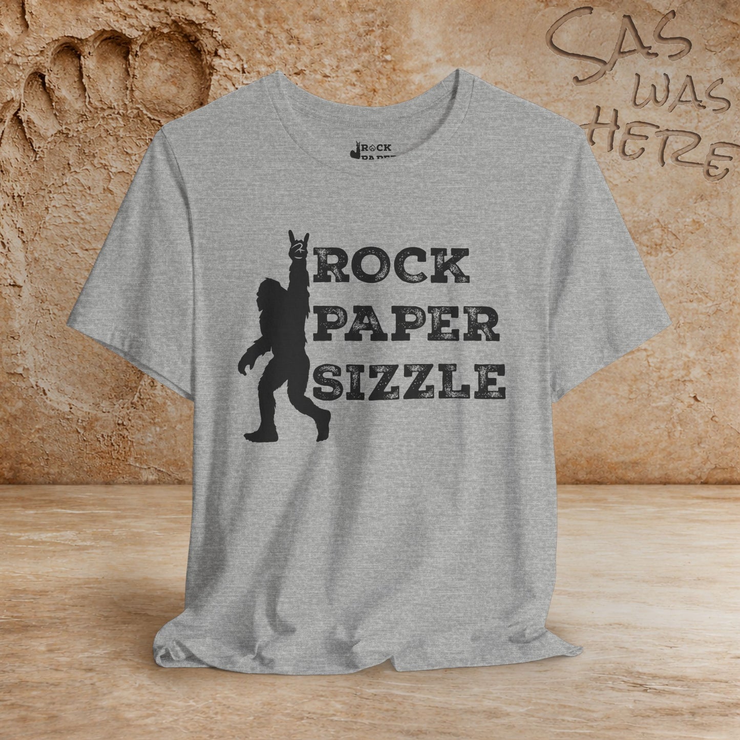 Rock Paper Sizzle Official Logo Tee