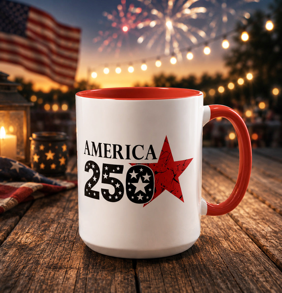 America 250 Star Mug
