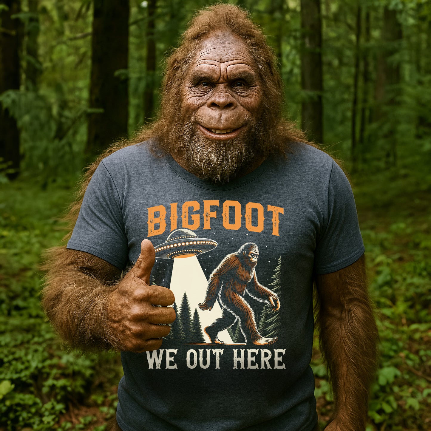 Bigfoot, We Out Here
