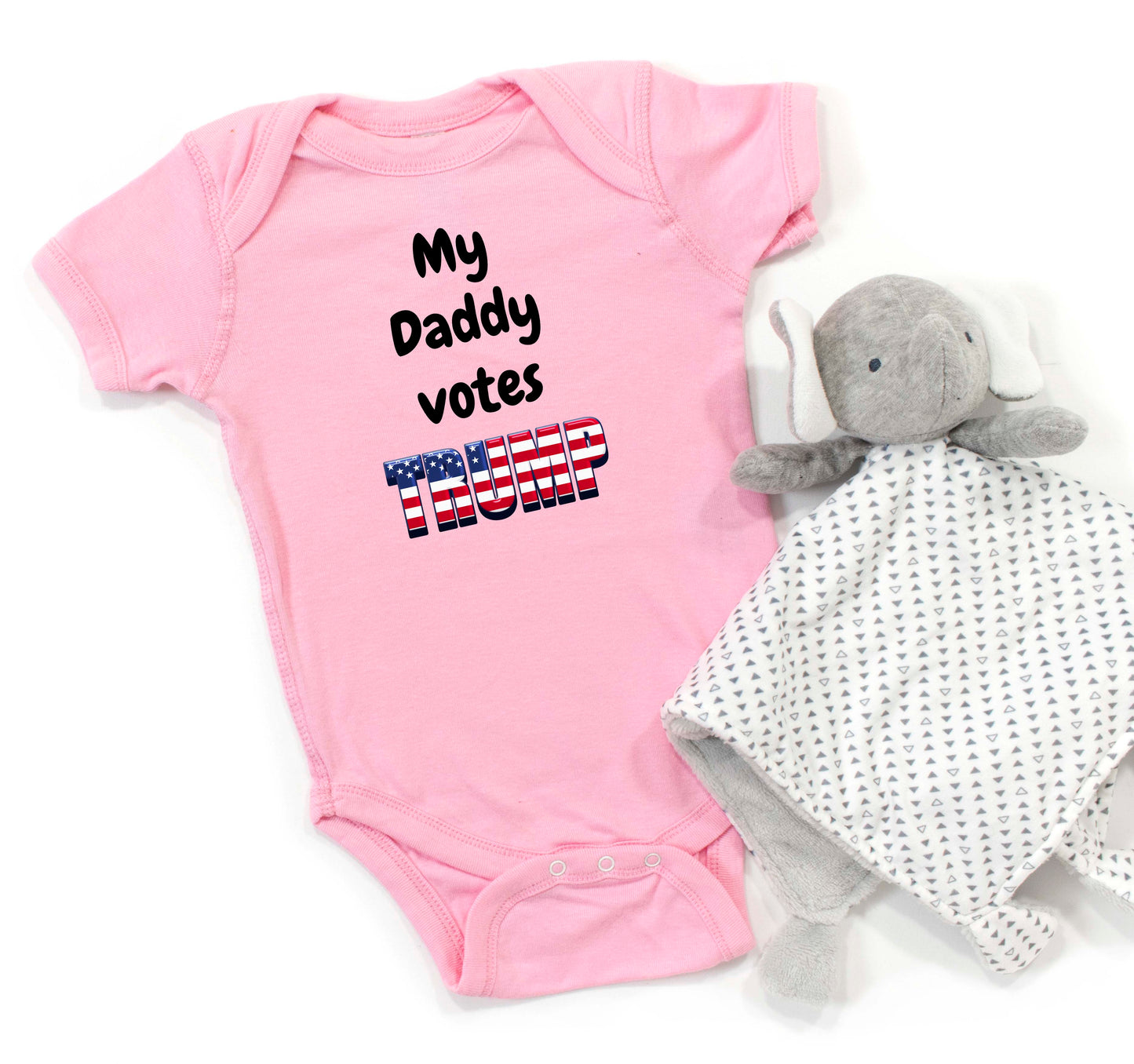 My Daddy Votes Trump - Infant Onesie