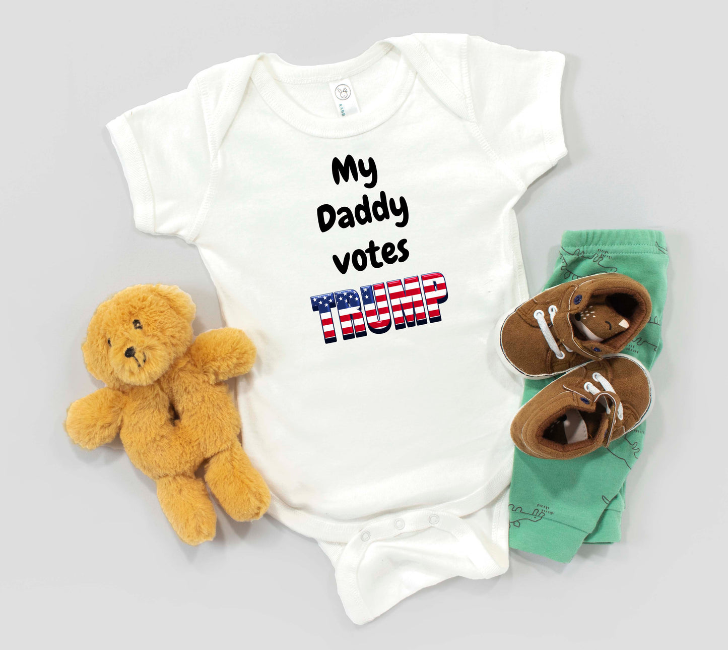 My Daddy Votes Trump - Infant Onesie