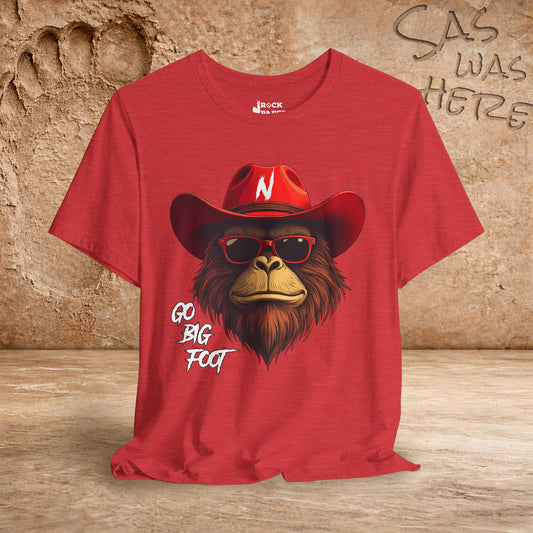GO BIG FOOT Husker T-Shirt