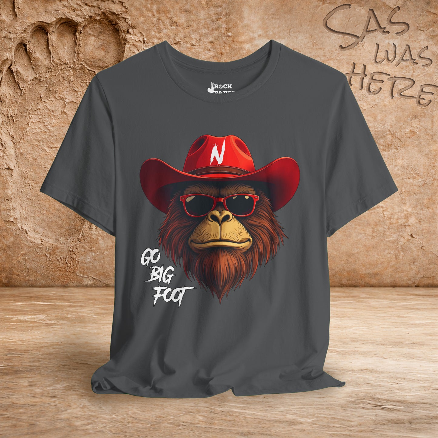 GO BIG FOOT Husker T-Shirt