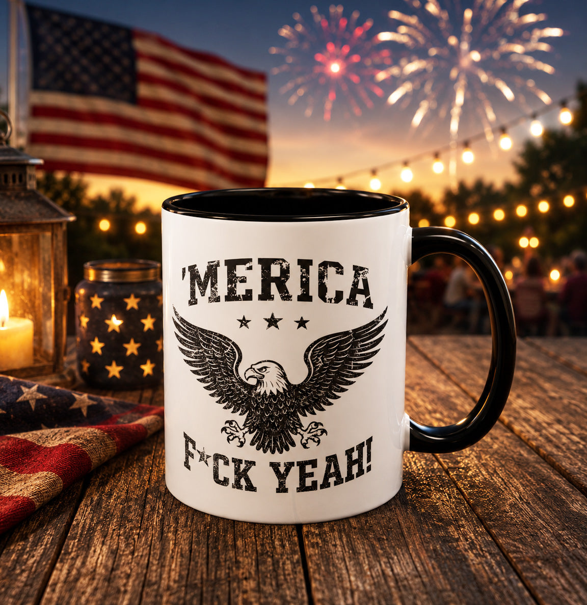 Merica F* Yeah Mug