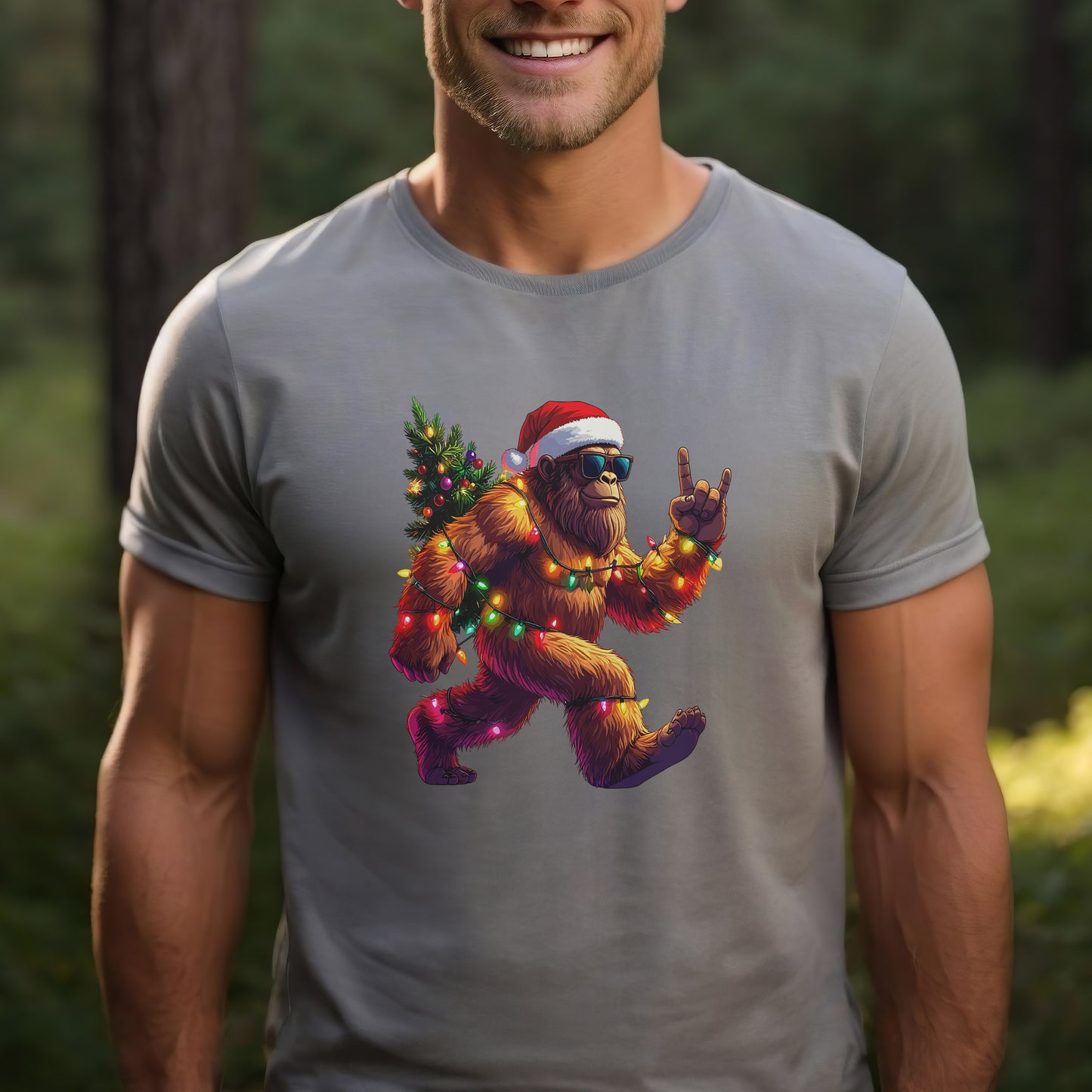 Rock On Xmas Sasquatch