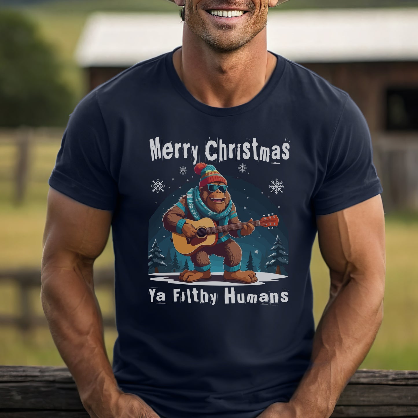 Ya Filthy Humans Squatch T-Shirt